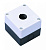 Пост кнопочный 1-м КП-101 d22мм с кабел. вводом для устройств сигнализации и управления пластик. бел. SchE 25501DEK