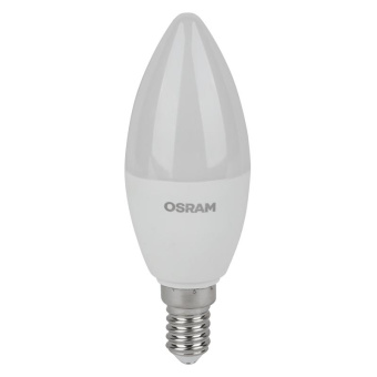 Лампа светодиодная LED Value LVCLB60 7SW/840 7Вт свеча матовая E14 230В 2х5 RU (уп.5шт) OSRAM 4058075577954