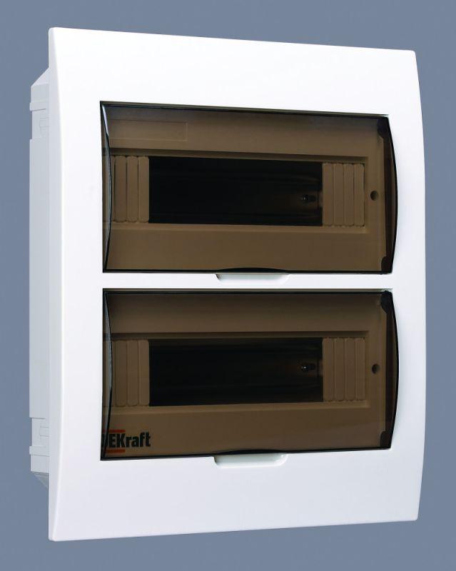 Корпус встраиваемый 24мод. ЩРВ-П-24 35х30х10 IP41 пластик. SchE 31006DEK
