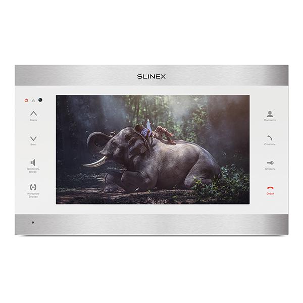 Видеодомофон SL-10IPTHD серебр./бел. Slinex ПО-00002219