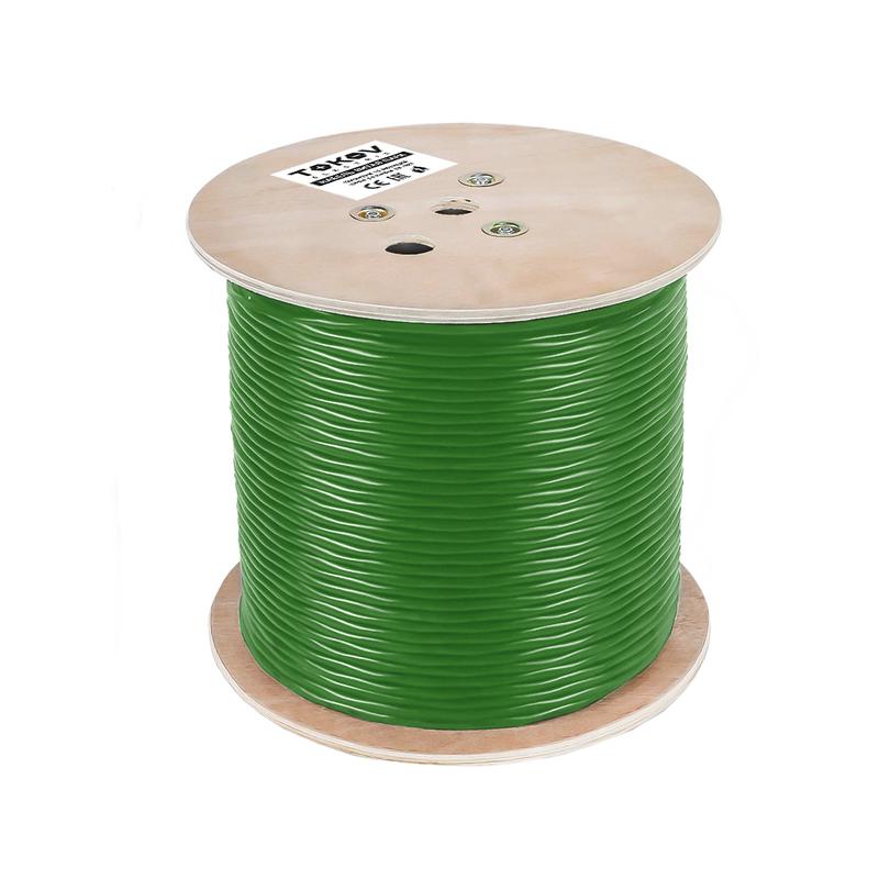 Кабель витая пара F/UTP 4х2х23AWG(0.57мм) кат.6 PVCLS нг(А)-LSLTx indoor 305м (м) PRO TOKOV ELECTRIC TKP-C11-F42-6-RU-LSLTx