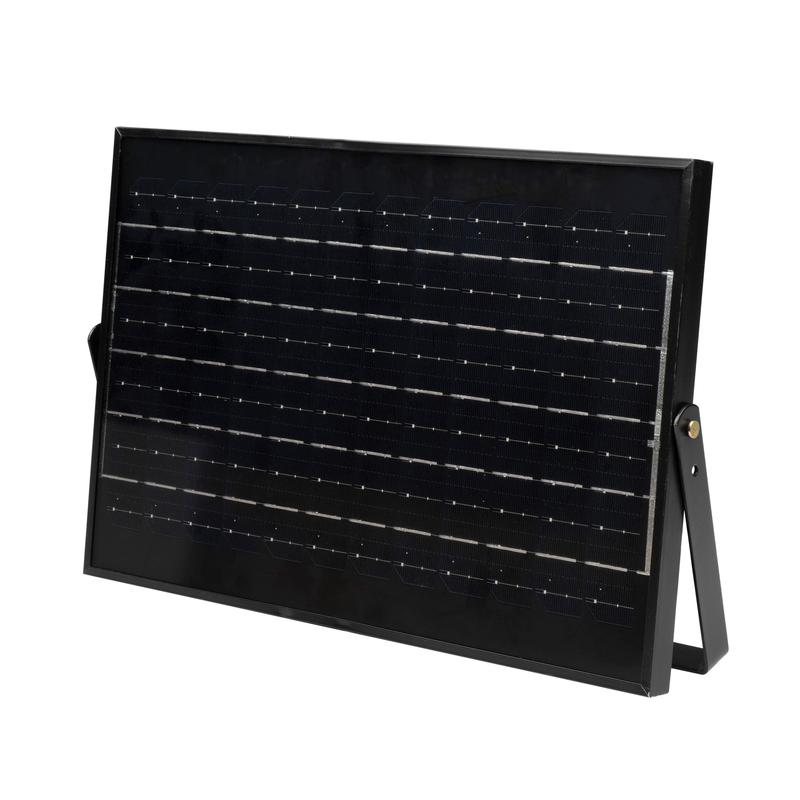 Прожектор светодиодный PFL SOLAR 02 100 6500К GR IP65 ДО с солнечн. панелью и пультом Pro+ JazzWay 5058477