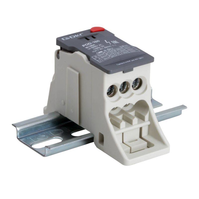 Блок распределительный винтовой зажим 1х70кв.мм 7х16кв.мм DKC POD-160