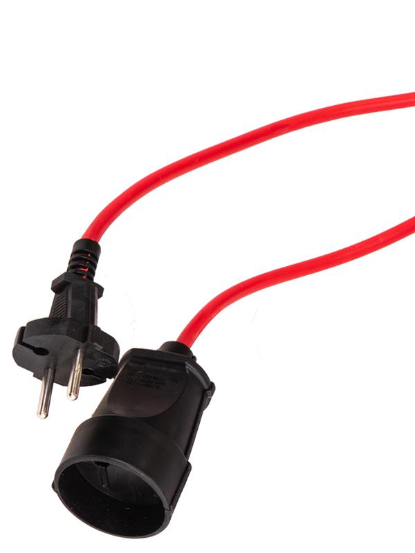 Удлинитель-шнур 1х20м 10A 220В 2200Вт ПВС 2х0.75 УХ10 Россия УХ10 КОСМОС YSHKsm20m-1g(10A)S