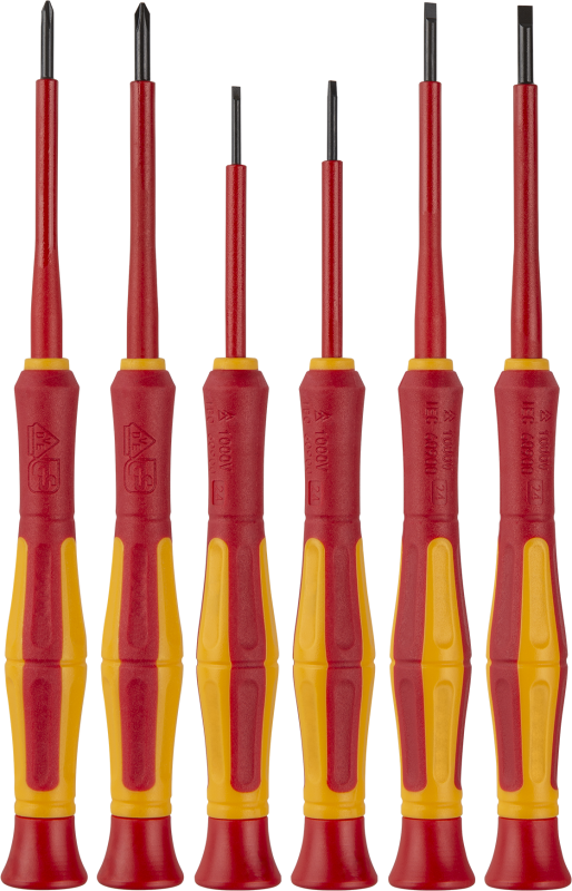 Набор отверток диэлектрических прецизионных NHT-Otd04-H6 (6шт) Navigator 95271