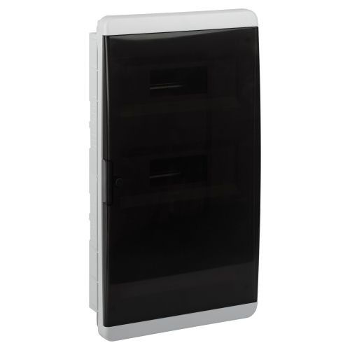 Корпус встраиваемый COMFORT ЩРВ-П-36 IP40 пластик. прозр. крышка бел. Эра Б0067241