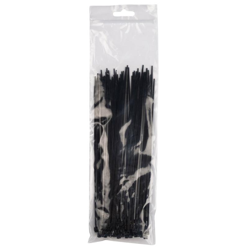Хомут кабельный PCT 2.5х200-100BL 2.5х200 PA6.6 черн.(уп.100шт) JazzWay 5054394