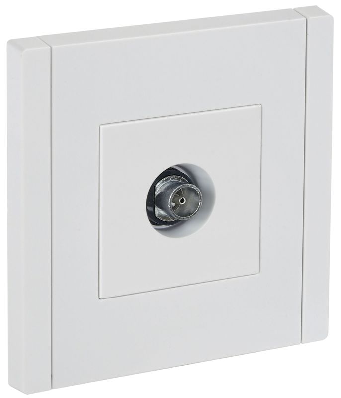 Розетка TV оконечная FORTE&PIANO FP228 бел. IEK FP-A10-O-K01