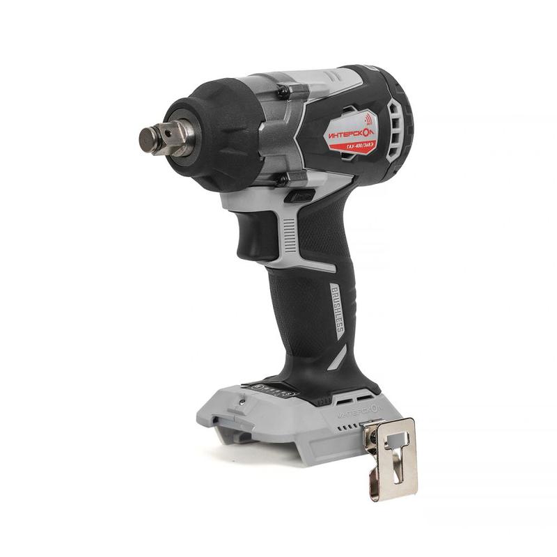 Гайковерт аккумуляторный ударн. бесщеточн. ГАУ-400/36ВЭ Li-ion АПИ (картон без аккум. и ЗУ) ИНТЕРСКОЛ 859.0.0.70