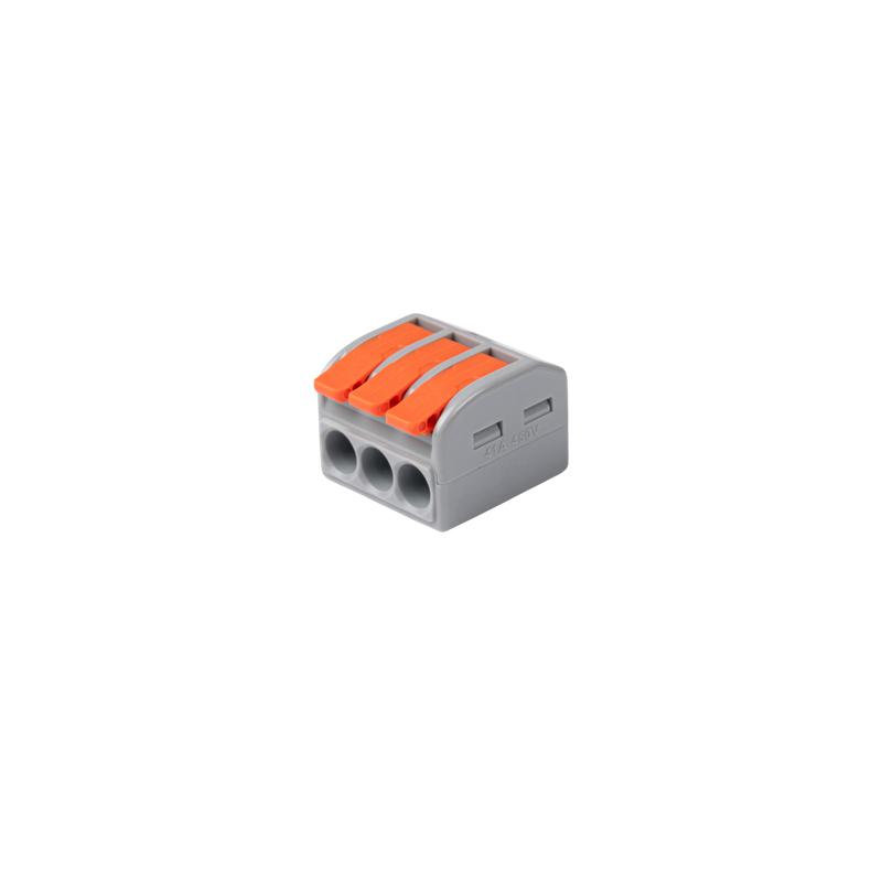 Клемма монтажная СМК PTC-3P 463 BL/3 450В 41А 0.5-6.0кв.мм (уп.3шт) JazzWay 5073845