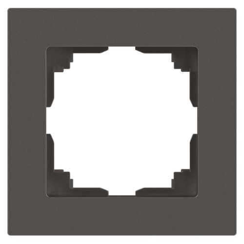 Рамка 1-м СП Accent 6-501-09 титан Intro Б0063769