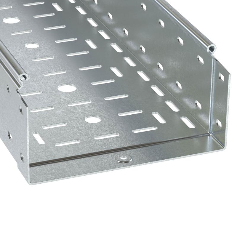 Лоток листовой перфорир. 300х100 L3000 1.5мм гор. оцинк. 80мкн DKC 3534415HDZ80