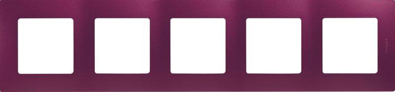 Рамка 5-м Etika сливовый IEK 672565