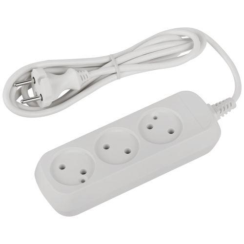 Удлинитель 3х1.5м без заземл. ПВС 2х0.75 UDL-10-315 Greenline Эра Б0065048