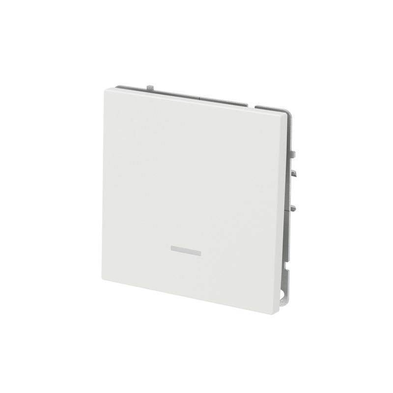 Переключатель 1-кл. KANT с подсветкой бел. песок DKC 7010143