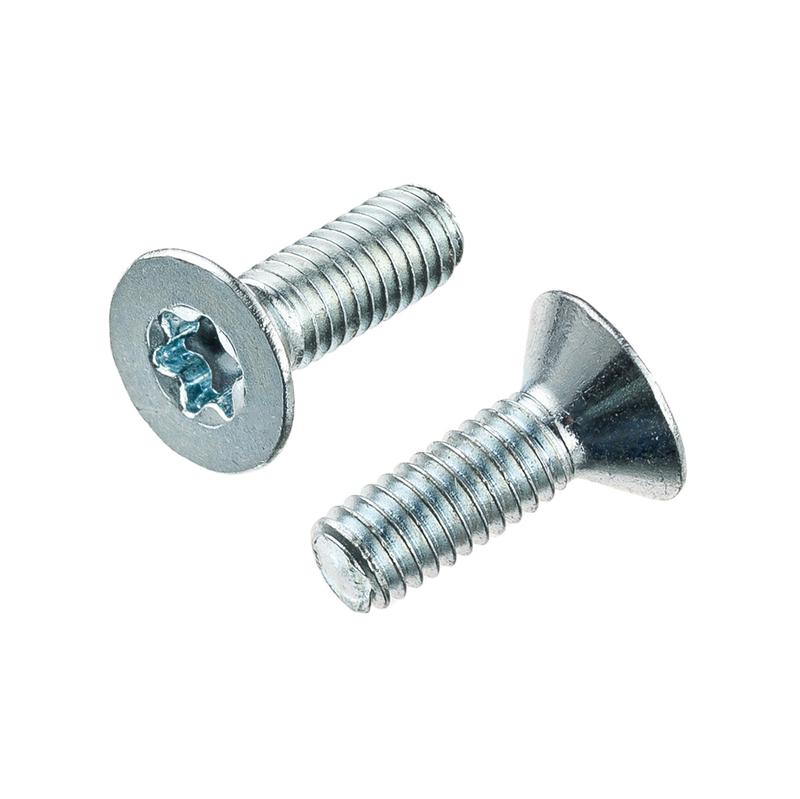 Винт с потайной головкой М4х30 DIN 965 оцинк. (уп.15шт) Tech-Krep/Zitar 102990