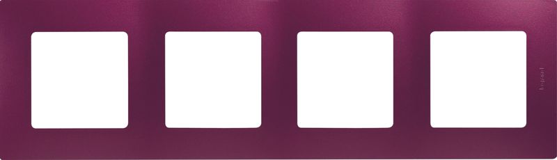 Рамка 4-м Etika сливовый IEK 672564