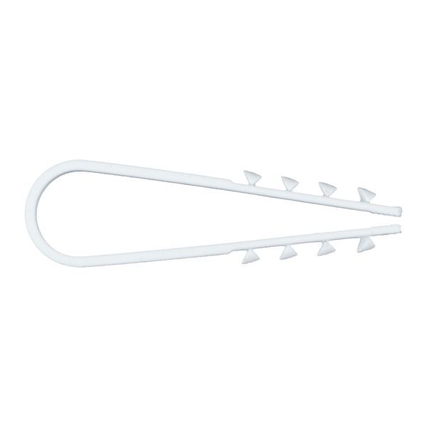 Дюбель-хомут d5-10мм для круглого кабеля бел. (уп.100шт) PROxima EKF plc-ncc-5x10w