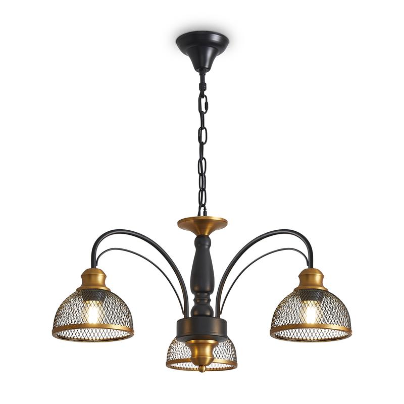 Светильник Caz 3х60Вт E27 IP20 подвесной Freya FR5527PL-03BBZ