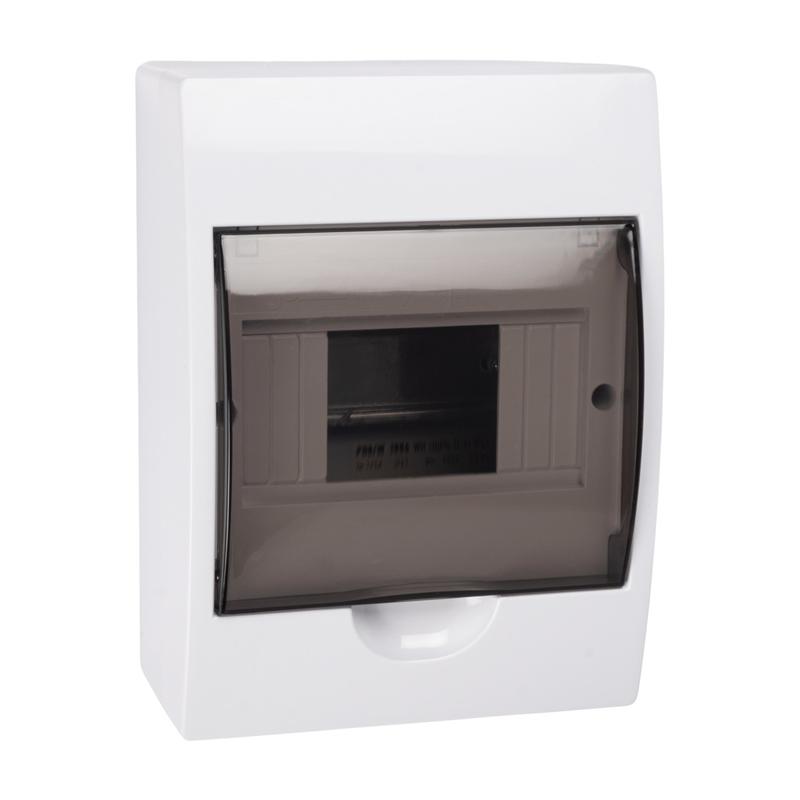 Бокс модульный накладной PDB/W 1006 WH (ЩРН-П- 6) IP41 пластик. Pro JazzWay 5071650