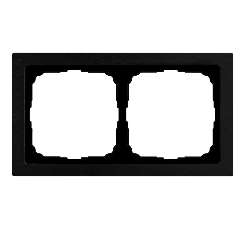 Рамка 2-м ArtGallery Pure метал. оникс SE GAL312302