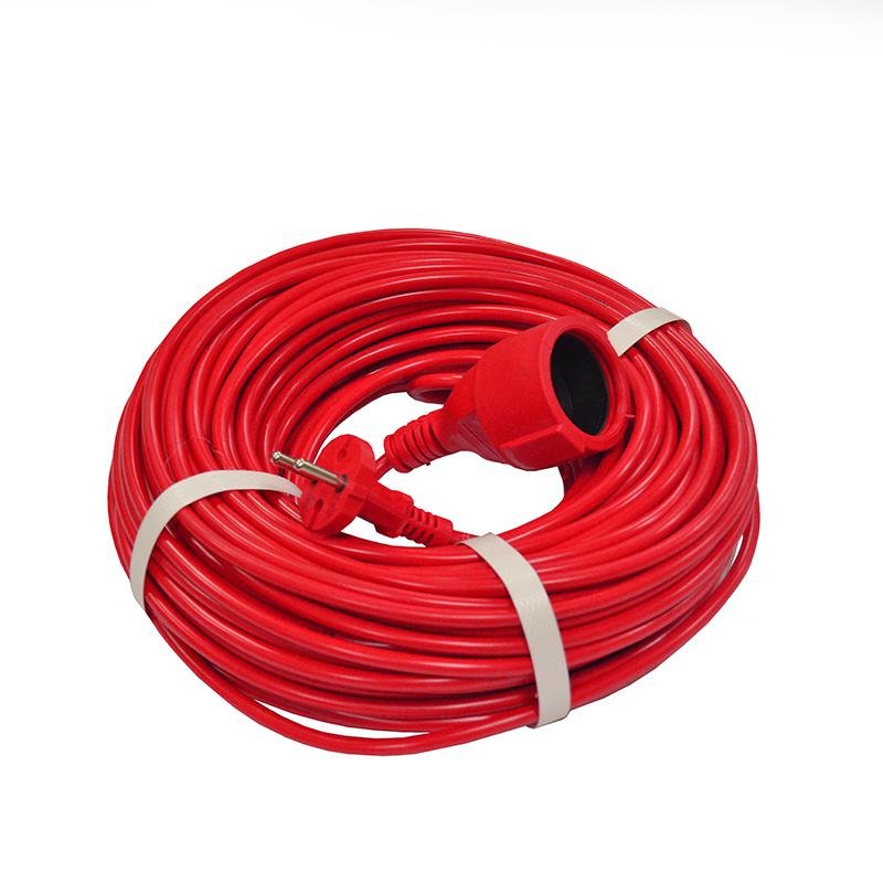 Удлинитель-шнур 1х40м без заземл. 10А IP20 2.2кВт ПВС 2х1 DOMTOK 2491