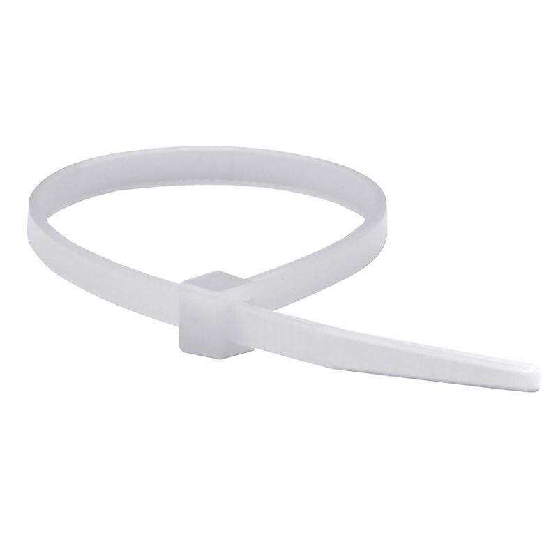 Хомут кабельный 2.5х100 полиамид бел. (уп.100шт) DKC 25203SR