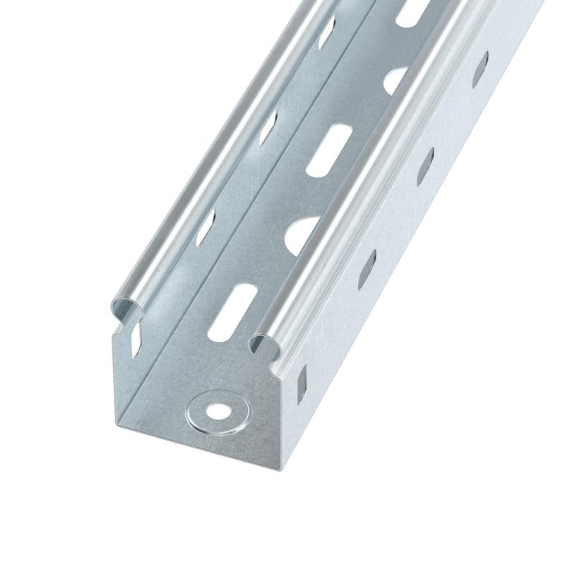 Лоток листовой перфорированный 50х50 L3000 сталь 1.5мм 80мкн DKC 3526015HDZ80