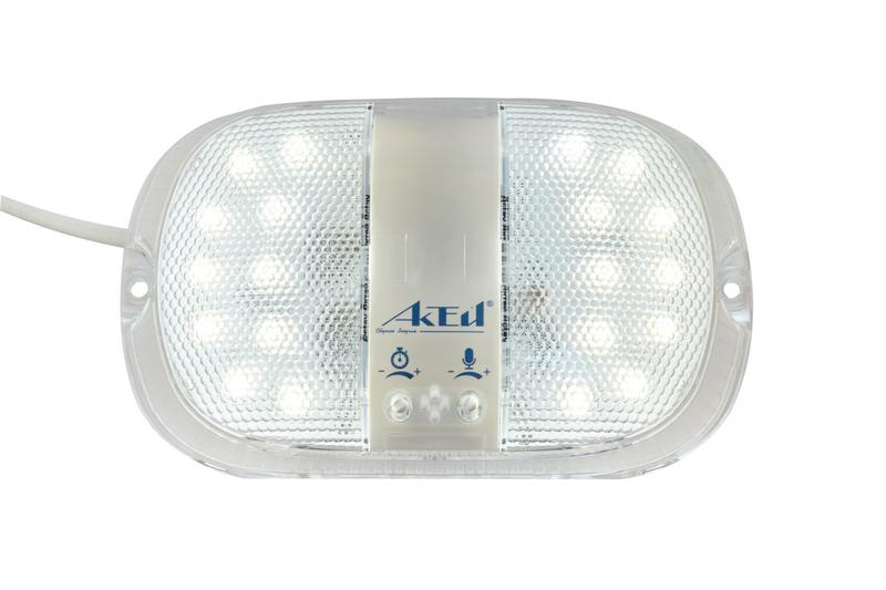 Светильник светодиодный 8Вт IP30 с оптико-акустич. датчиком Актей СА-7008У