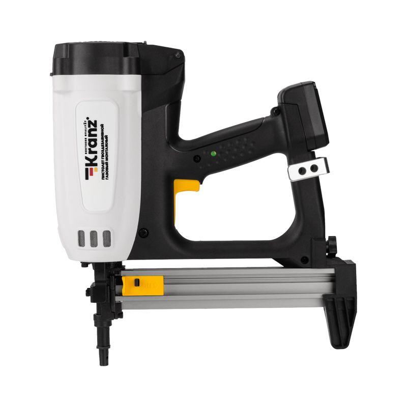 Пистолет монтажный газовый гвоздезабивной GN95 95Дж длина гвоздей 15-40мм d2.7-3мм KRANZ KR-16-1650