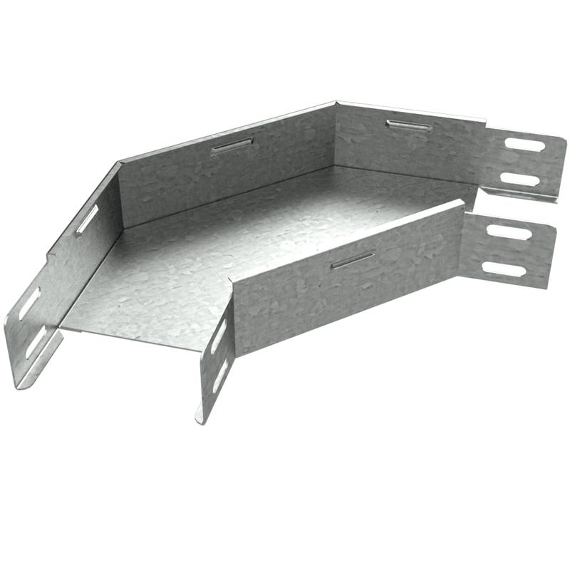 Угол для лотка горизонтальный 90град. 50х50 сталь 1мм GL90-50-50 HD КМ LO2396