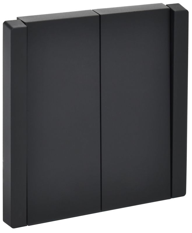 Выключатель проходной 2-кл. СП FORTE&PIANO 10А FP107 черн. IEK FP-V22-0-10-1-K02