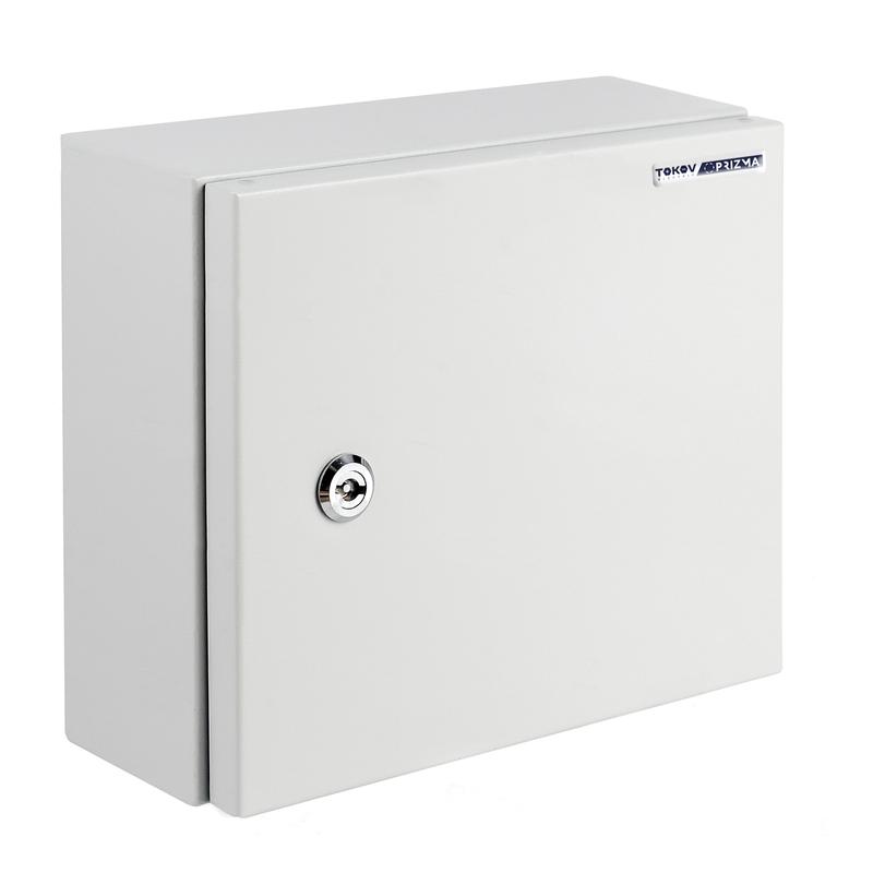 Корпус навесной ЩРн-12 260х310х120 IP54 метал. PRIZMA TOKOV ELECTRIC TKE-PZ-MRB-12-IP54