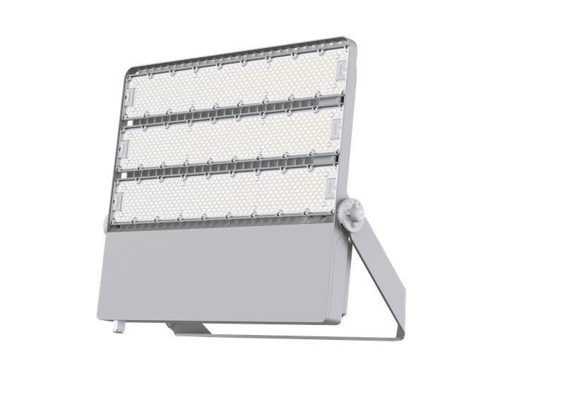 Прожектор светодиодный СДО FL 22 C 600W AM1 840 GR 589х60х570мм 600Вт 4000К IP66 уличный сер. Русский Свет 30082225198