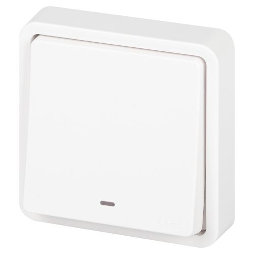 Выключатель Эксперт 11-1522-01 с подсветкой IP55 10АХ-250В СУ бел. Эра Б0063279