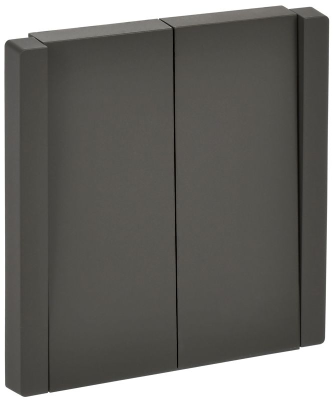 Выключатель проходной 2-кл. СП FORTE&PIANO 10А FP307 сер. IEK FP-V22-0-10-1-K03