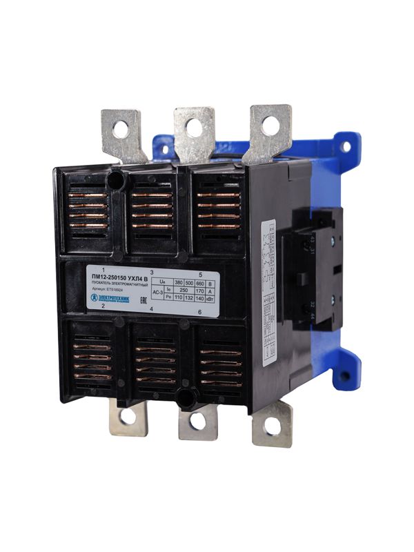 Пускатель ПМ 12-250150 УХЛ4 В 250А кат. 380В AC 2НО+2НЗ IP20 Электротехник ET518924