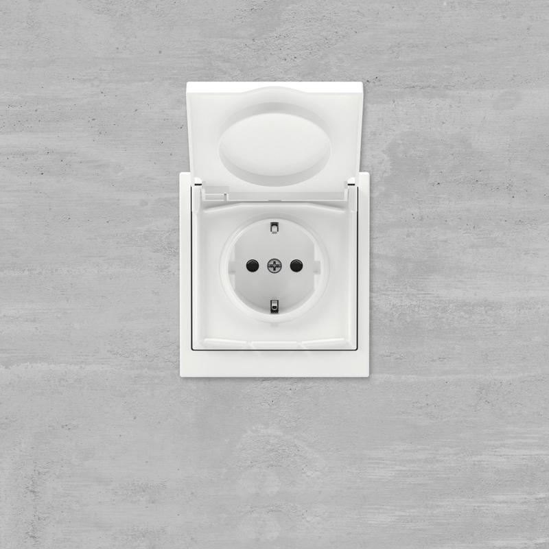 Рамка 1-м KANT IP44 бел. магнолия DKC 7000942