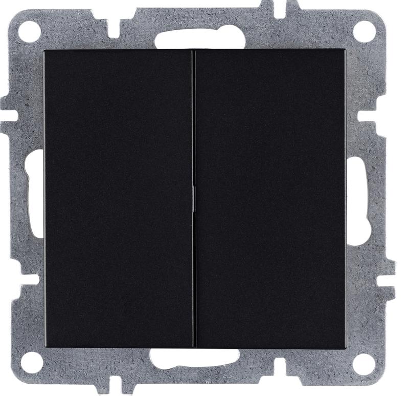 Выключатель 2-кл. LAVIN/KAREN механизм черн. ARVIA 50 07 2000 202