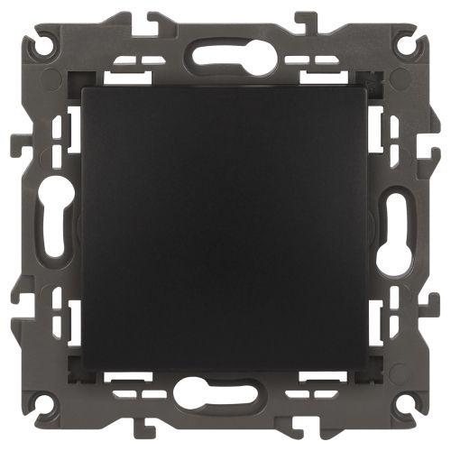 Переключатель 1-кл. СП Elegance 14-1103-05 10А IP20 250В 10AX механизм антрацит Эра Б0034227