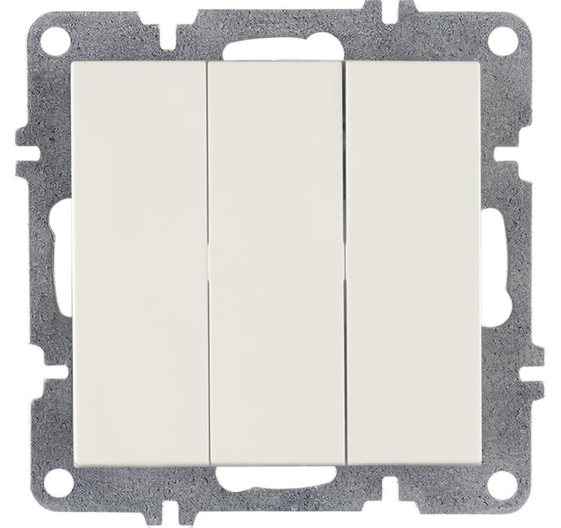 Выключатель 3-кл. LAVIN/KAREN механизм бел. ARVIA 50 01 1000 254