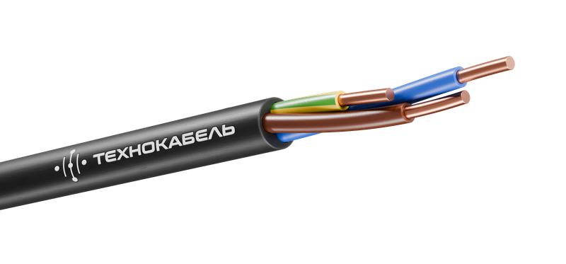 Кабель ВВГнг(А)-LSLTx 3х4 ОК (N PE) 0.66кВ (м) Технокабель 00-00148412