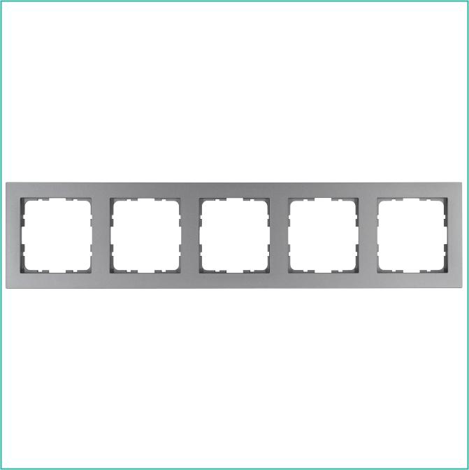 Рамка 5-м G-Classic алюм. Jasmart G1005S