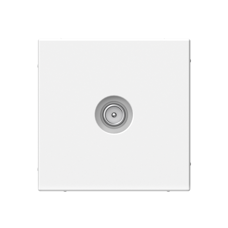 Розетка телевизионная оконечная TV ArtGallery 1дБ механизм бел. SE GAL000191