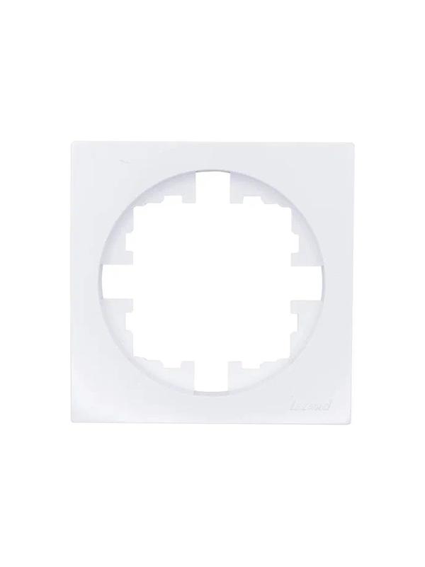 Рамка 1-м OSEN горизонт. квадрат бел. LEZARD 743-0200-146
