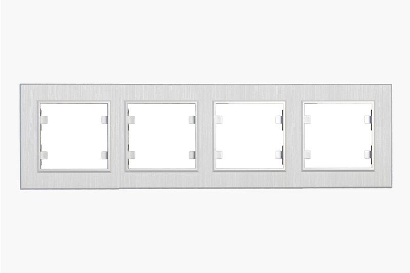 Рамка 4-м Karea LINE STAR жемчуж. Makel 86100704