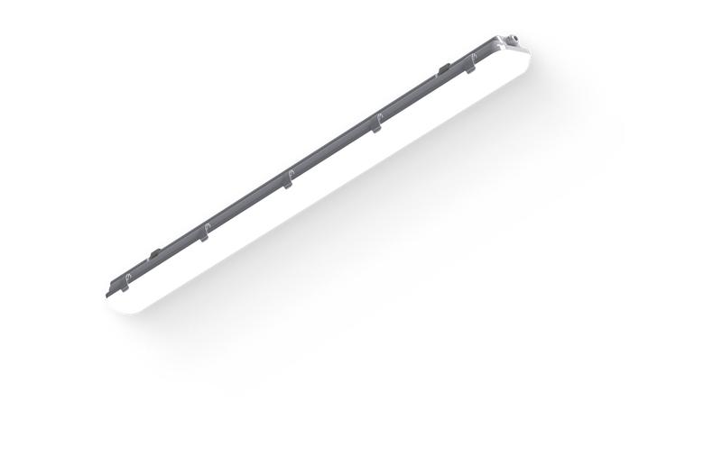 Светильник светодиодный SLIM 32 1262х124х85 CRI80 5000К milky IP65 II сер. CSVT ЦБ-00010706