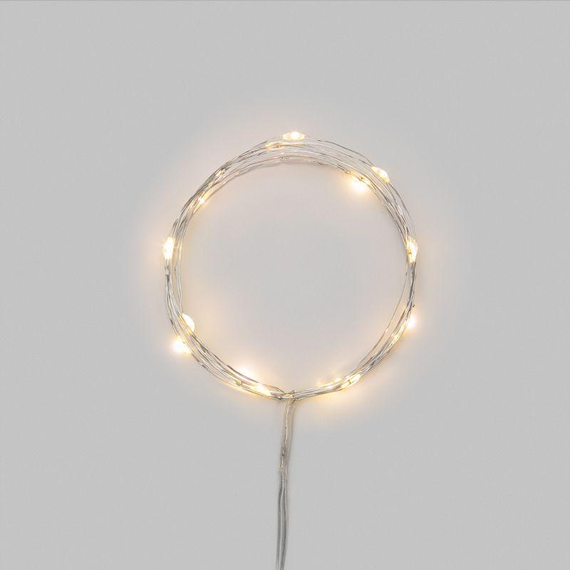 Гирлянда светодиодная Роса 2м 20 LED теплый бел. IP20 2хАА (в комплект не входят) Neon-Night 302-056