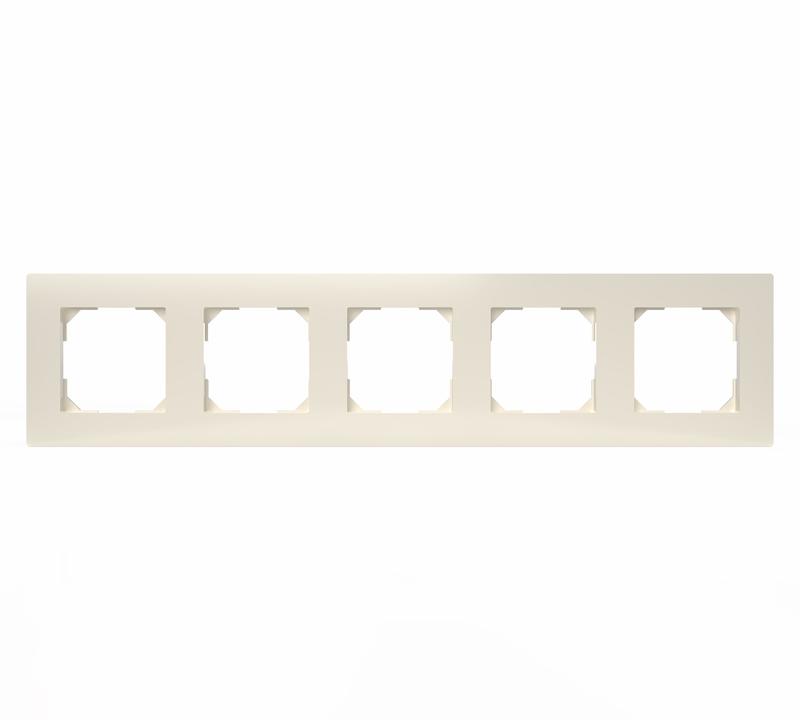 Рамка 5-м Pixel беж. TOKOV ELECTRIC TKE-PX-RM5-C02