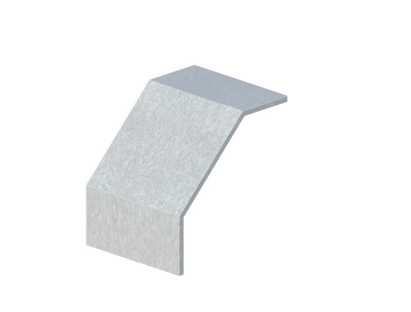 Крышка для лотка углового осн.300 сталь 1.2мм ЛМсК-90Н цУТ2.5 СОЭМИ Н0122430135